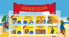 Desktop Screenshot of geronimostilton.be